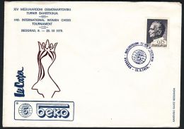 Yugoslavia 1978, Illustrated Cover "14 Int. Women Chess Tournament"" W./ Special Postmark "Belgrade", Ref.bbzg - Covers & Documents