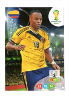 PANINI FIGURINA TRADING CARD ADRENALYN XL (NO STICKER) BRASIL WORLD CUP 2014 - COLOMBIA - CAMILO ZUNIGA - Otros & Sin Clasificación