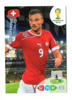 PANINI FIGURINA TRADING CARD ADRENALYN XL (NO STICKER) BRASIL WORLD CUP 2014 - SWITZERLAND - HARIS SEFEROVIC - Otros & Sin Clasificación