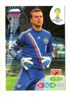 PANINI FIGURINA TRADING CARD ADRENALYN XL (NO STICKER) BRASIL WORLD CUP 2014 - RUSSIA - IGOR AKINFEEV - Otros & Sin Clasificación