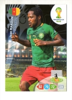 PANINI FIGURINA TRADING CARD ADRENALYN XL (NO STICKER) BRASIL WORLD CUP 2014 - CAMEROUN - JEAN MAKOUN - Other & Unclassified