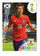 PANINI FIGURINA TRADING CARD ADRENALYN XL (NO STICKER) BRASIL WORLD CUP 2014 - KOREA REP. - KOO JA-KEOL - Otros & Sin Clasificación