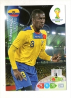 PANINI FIGURINA TRADING CARD ADRENALYN XL (NO STICKER) BRASIL WORLD CUP 2014 - ECUADOR - FRICKSON ERAZO - Otros & Sin Clasificación