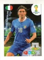 PANINI FIGURINA TRADING CARD ADRENALYN XL (NO STICKER) BRASIL WORLD CUP 2014 - ITALIA - RICCARDO MONTOLIVO - Other & Unclassified