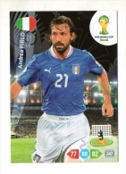PANINI FIGURINA TRADING CARD ADRENALYN XL (NO STICKER) BRASIL WORLD CUP 2014 - ITALIA - ANDREA PIRLO - Otros & Sin Clasificación
