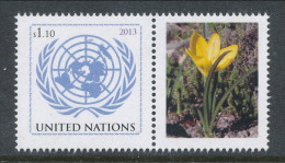 UN New York 2013. CITES, Single With Lable, MNH (**) - Ungebraucht