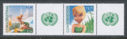 UN New York 2012. Sc # 1046-1047.  Conservation Pair With Lable, MNH (**) - Ongebruikt