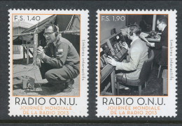 UN Geneva 2012. Scott # 559-560. World Day Of Radio, MNH ** - Nuevos