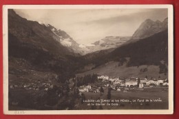 CLO-02 Loèche Les Bains Et Les Hotels, Leukerbad. 1928 - Loèche