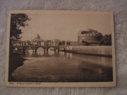 Roma - Il Tevere E Castel Sant Angelo - Fiume Tevere