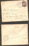 Great Britain 1893 Postal History Rare Victoria Cover BRIGHTON D.234 - Brieven En Documenten
