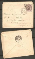 Great Britain 1890 Postal History Rare Victoria Cover BRIGHTON D.238 - Covers & Documents