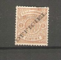 Luxembourg 1875 Definitives OFFICIEL 1C MH NG AM.260 - 1859-1880 Wapenschild