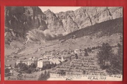 CLO-21 Loèche-les Bains Et La Gemmi . Leukerbad 1907 - Loèche