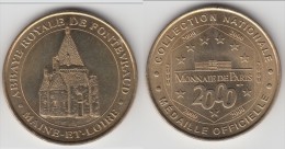 ** FONTEVRAUD ABBAYE ROYALE 2 2000 - LES CUISINES ROMANES - MAINE ET LOIRE - MONNAIE DE PARIS ** EN ACHAT IMMEDIAT !!! - 2000