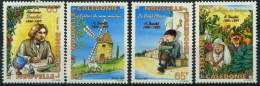 France, Nouvelle Calédonie : N° 726 à 729 Xx Année 1997 (dentition Du 726 Légèrement Abimée Sur Le Coté) - Unused Stamps