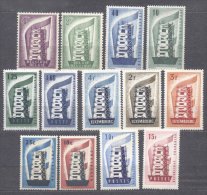 Lot 1956 Europa CEPT Complete Year MNH AC.801 - 1956