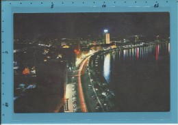 Luanda - Vista Parcial Nocturna - Angola - Ed. Jomar - 2 SCANS - Angola