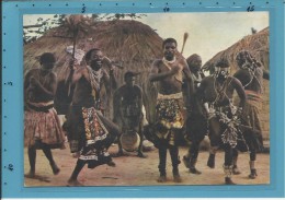 P. Huila - Dança Guerreira - Costumes De Angola - Ed. Jomar - 2 SCANS - Ohne Zuordnung