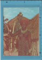 Jovem Mulher - Femme - Woman - Young Girl - Jeunne Fille - Costumes - Ethnic - Angola - Ed. Jomar - 2 SCANS - Zonder Classificatie