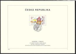 Czech Rep. / First Day Sheet (2002/08) Praha: EUROPA 2002 - Circus - Circus