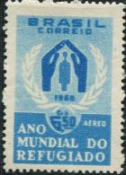 BX0082 Brazil 1960 World Refugee Year Emblem 1v MNH - Neufs