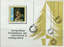 BX0096 Brazil 1969 Christmas Monastery Paintings M MNH - Unused Stamps