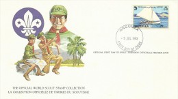 Anguilla 1982 Scout FDC - Anguilla (1968-...)