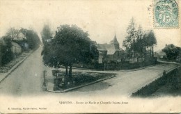 Vervins Route De Marle Et Chapelle St Annee - Vervins