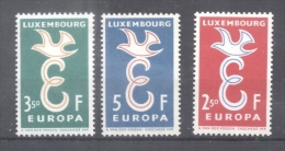 Luxembourg 1958 Europa CEPT MNH AC.288 - 1958