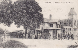 VINCEY, La Filature, Sortie Des Ouvriers, écrite - Vincey