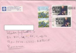 STAMPS ON COVER, NICE FRANKING, BERRIES, GOVERNOR, 1994, CANADA - Lettres & Documents
