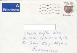 STAMPS ON COVER, NICE FRANKING, POTTERY, 1992, DENMARK - Brieven En Documenten