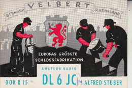 5620 VELBERT, QSL-Karte - Velbert