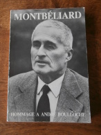 MONTBELIARD Hommage à André BOULLOCHE - Franche-Comté