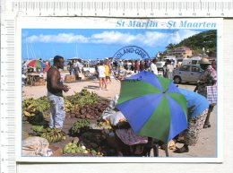 GUADELOUPE  -  Antilles  -  SAINT MARTIN  -  SINT MAARTEN  -  Le Marché  à  Marigot - Saint Martin