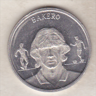 Spain FC Barcelona Old  Small Sport Medal - 1989-1999 - Token - Football - Soccer - Players - Bakero - Autres & Non Classés