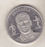 Spain FC Barcelona Old  Small Sport Medal - 1989-1999 - Token - Football - Soccer - Players - Guardiola - Otros & Sin Clasificación