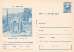 COLD WATER, MEHEDINTI COUNTY, POSTAL STATIONERY, UNUSED POSTCARD, ROMANIA, CODE 0268/76 - Postal Stationery