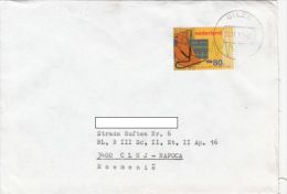 STAMPS ON COVER, NICE FRANKING, PEDIATRICS, 1992, NETHERLANDS - Brieven En Documenten