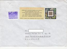 STAMPS ON COVER, NICE FRANKING, DECEMBER, 1992, NETHERLANDS - Storia Postale