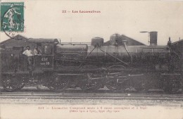 Chemins De Fer - Locomotive Cie De L'Est - Fleury - Eisenbahnen