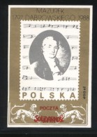 POLAND SOLIDARITY POCZTA SOLIDARNOSC DABROWSKI MAZURKA POLISH NATIONAL ANTHEM MUSIC MILITARIA - Solidarnosc Labels