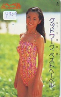 Télécarte Japon EROTIQUE (4709) EROTIC * *  Japan PHONECARD EROTIK * BIKINI GIRL * FEMME  SEXY LADY - Moda