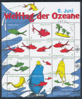 UN Vienna 2013. World Oceans Day Sheet, MNH** - Blocs-feuillets