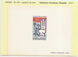 Niger - PA 181 - Seminaire Scoutisme Mondial - Epreuve De Luxe - Níger (1960-...)