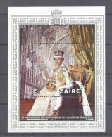 Zaire 1978 Elizabeth II Coronation Perf. Sheet MNH DA.017 - Nuovi