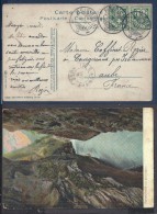 Switzerland 1905 Postal History Rare Old Postcard Postal Stationery To Aube France D.343 - Storia Postale