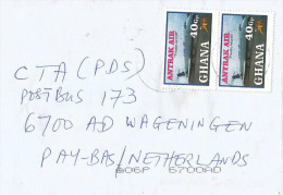 Ghana 2009 Accra Antrak Air ATR-72 Airplane 40Gp Cover - Ghana (1957-...)