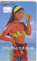 Télécarte Japon EROTIQUE (4769) EROTIC *  *  Japan PHONECARD EROTIK * BIKINI GIRL * FEMME  SEXY LADY - Moda